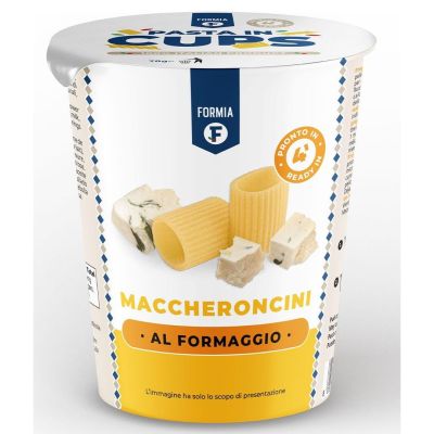 pasta in cups pasta al formaggio